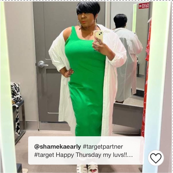 NWT Chic Long Sleeve Button-Down Shirtdress - Picture 5 of 7